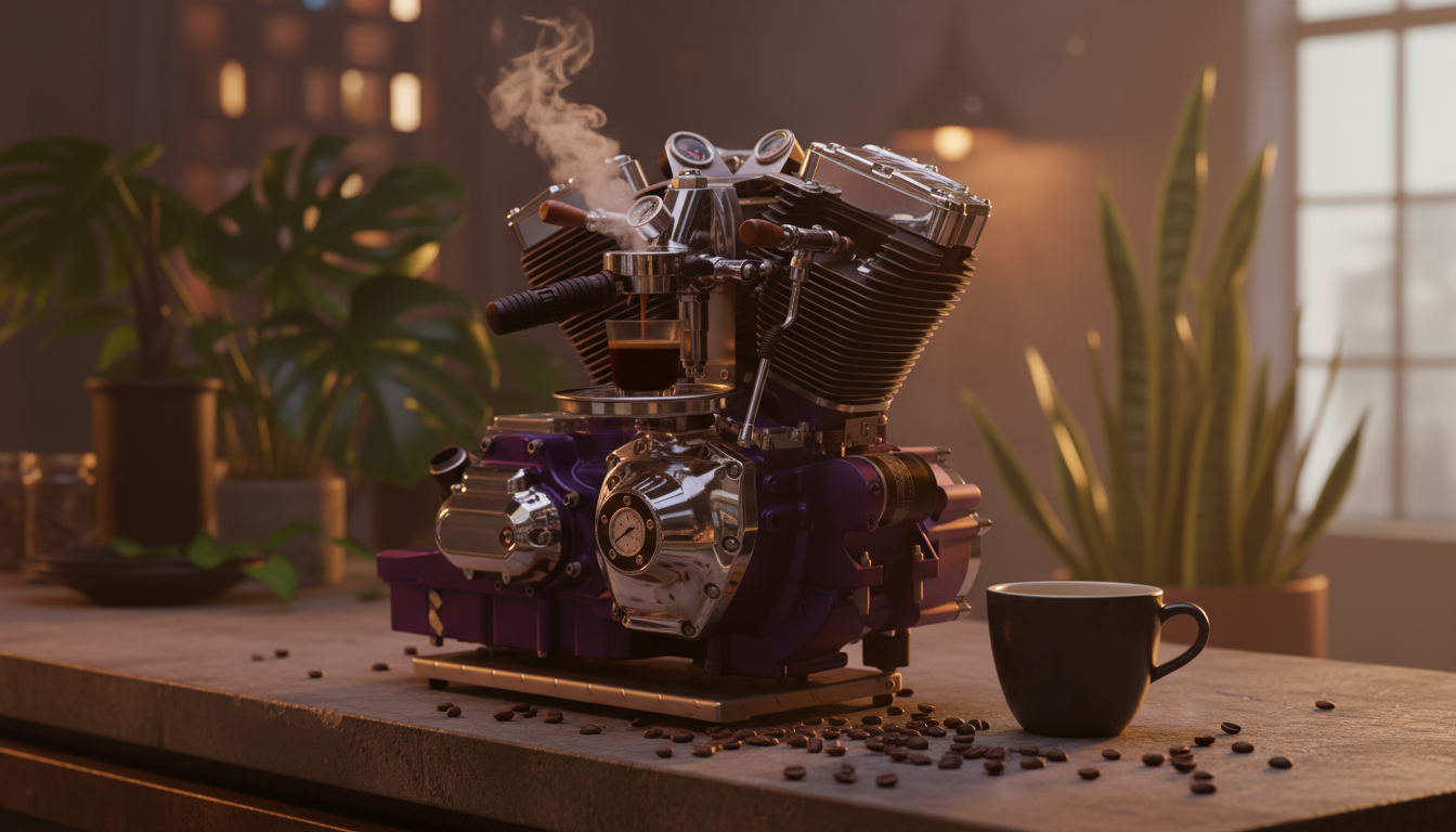 ViBrew - Banner Image - IronBrew Rumble Custom Espresso Machine